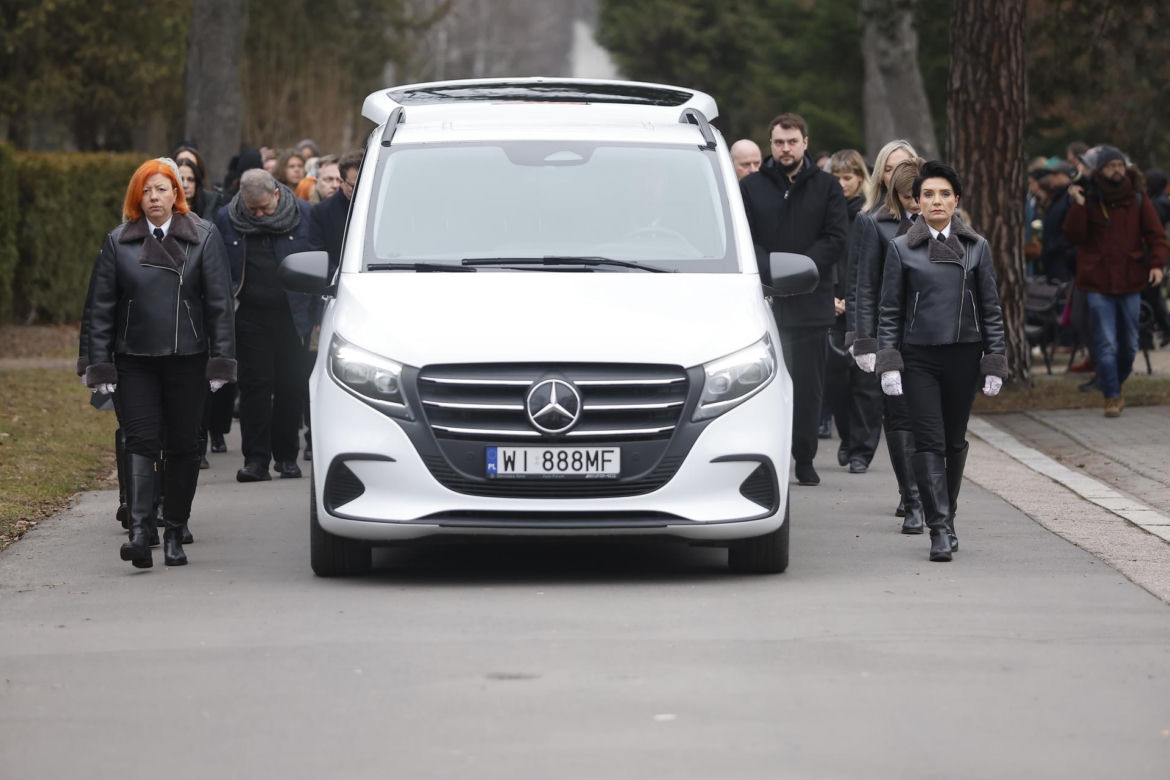Pogrzeb Agnieszki Maciąg w Warszawie 15.12.2025.