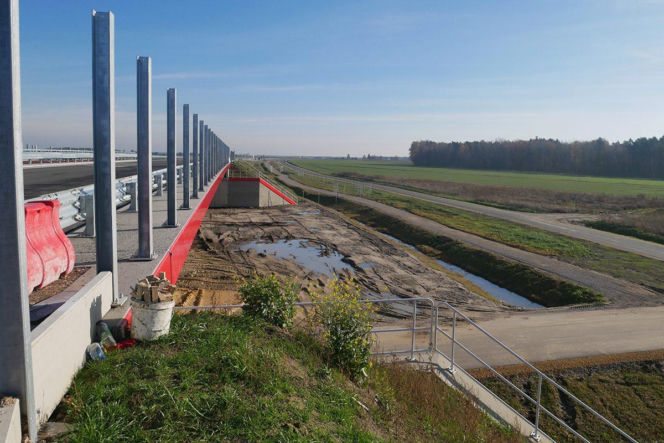 Postępy na budowie A2 Siedlce - Biała Podlaska
