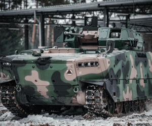 BWP Borsuk pokazał kły. Historyczne, pierwsze strzelania poligonowe