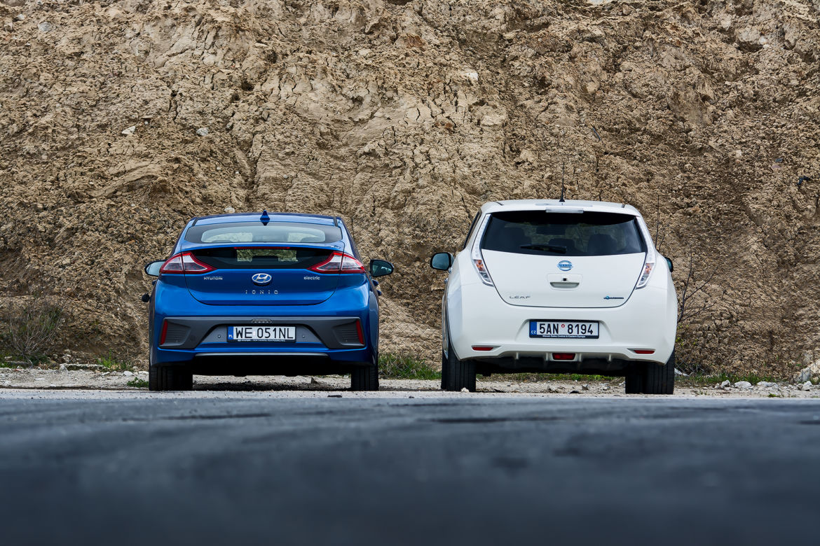 Hyundai IONIQ Electric vs. Nissan Leaf