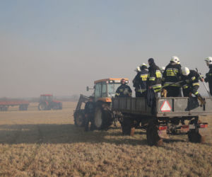 Pożar w Biebrzańskim Parku Narodowym