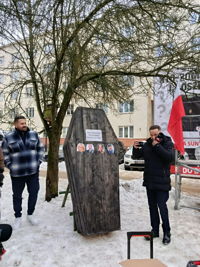 Protest Czyste Powietrze