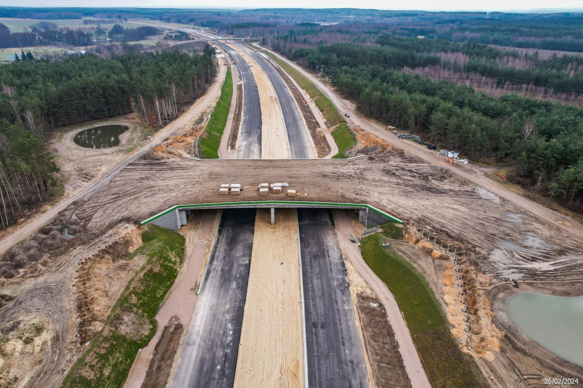 Budowa autostrady A2 Kałuszyn - Groszki