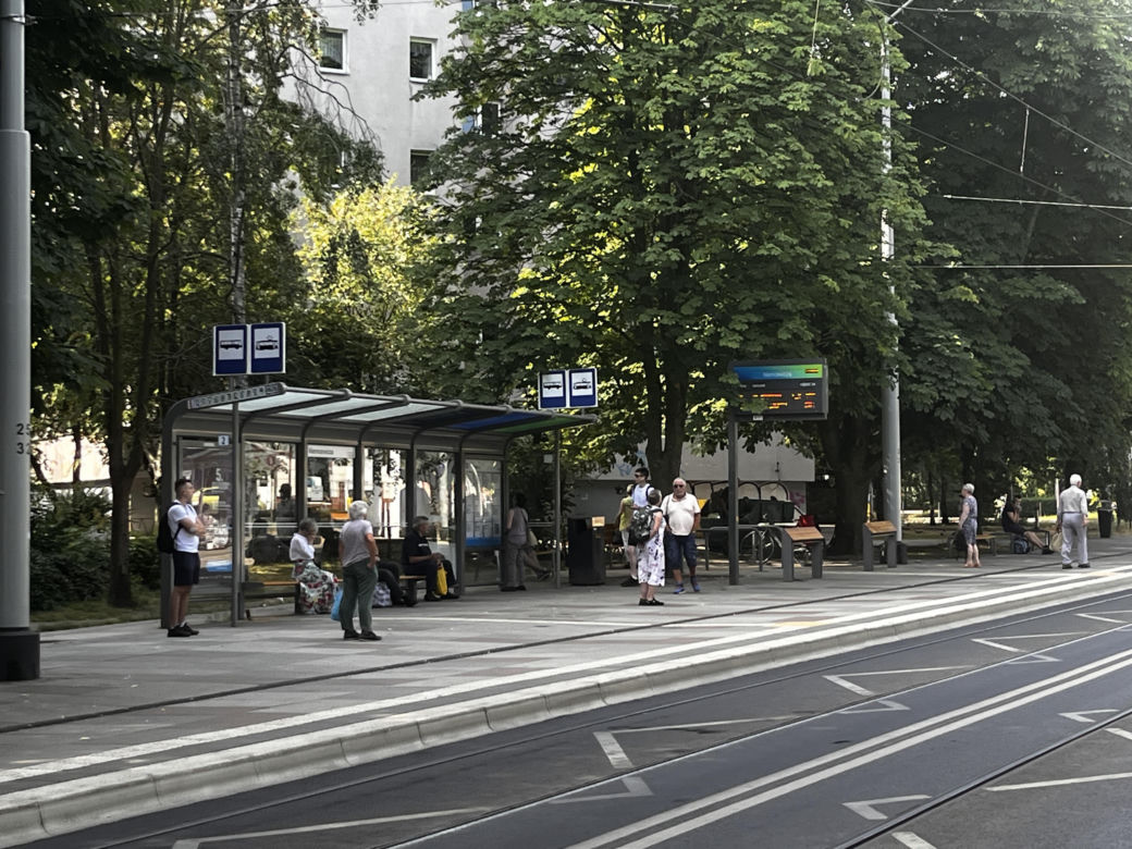 Przystanek w Szczecinie 