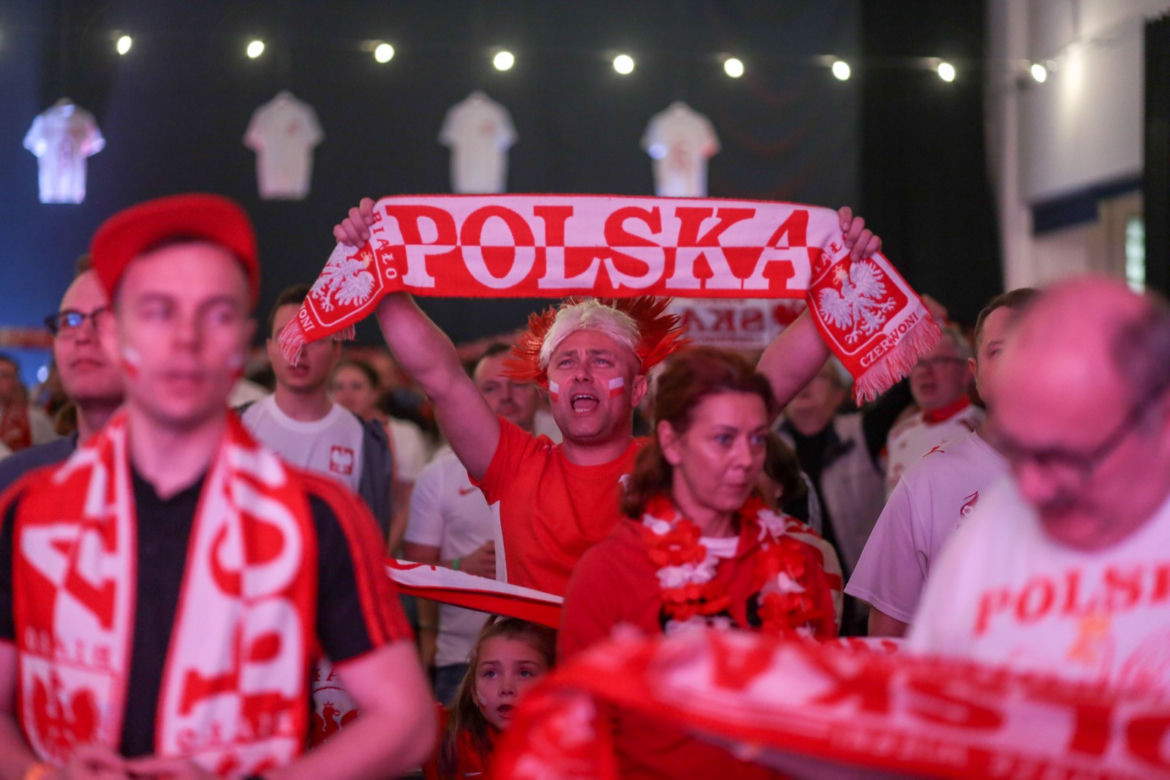 Polska - Arabia Saudyjska w strefie kibica na Stadionie Śląskim