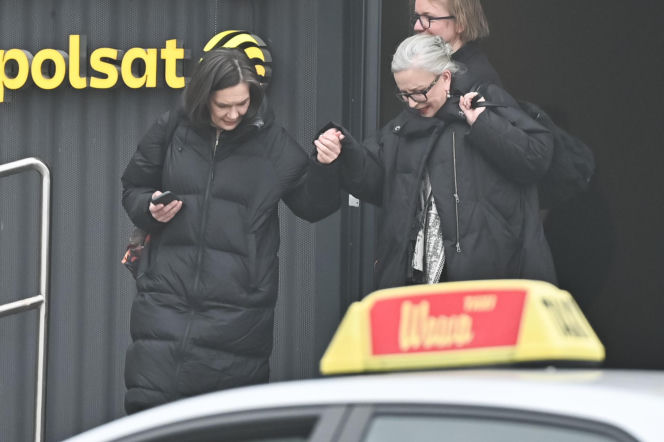 Krystyna Janda kurzy w aucie