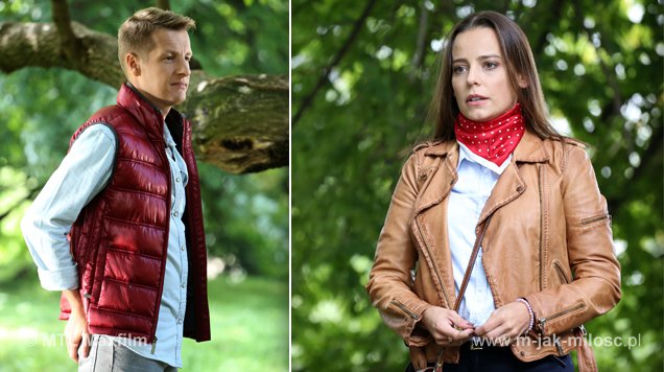 M jak miłość odc. 1098. Magda (Anna Mucha), Paweł Zduński (Rafał Mroczek)