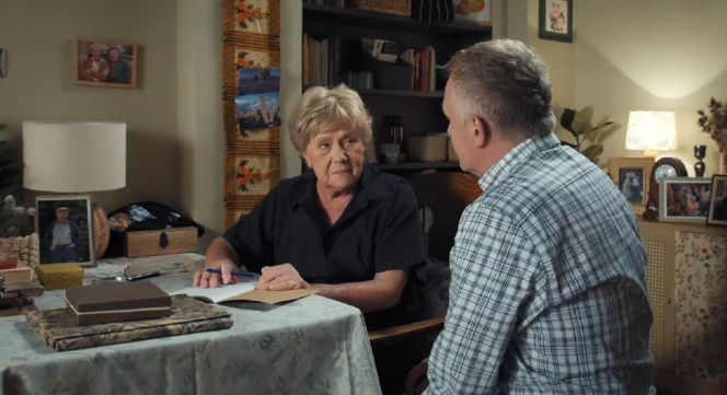 M jak miłość odc. 1916. Artur Rogowski (Robert Moskwa), Barbara (Teresa Lipowska)