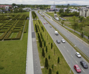 Nowa trasa rowerowa na al. Karkonoskiej we Wrocławiu