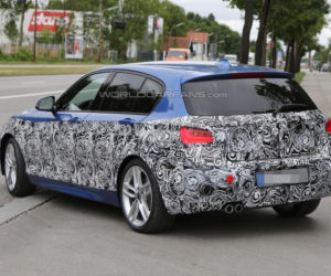 BMW Serii 1 po liftingu - zdjęcia szpiegowskie