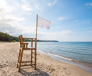 Sinice Pogorzelica. Czy w Pogorzelicy można się kąpać 21.08? Flaga, warunki pogodowe