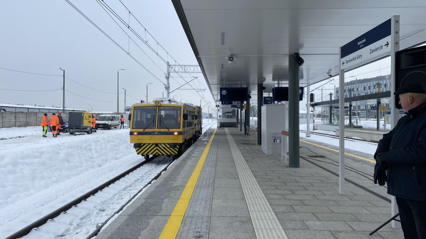 Otwarcie nowej linii kolejowej do lotniska w Pyrzowicach