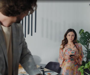 M jak miłość odc. 1896. Kasia (Paulina Lasota), Mariusz (Mateusz Mosiewicz)