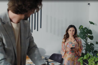 M jak miłość odc. 1896. Kasia (Paulina Lasota), Mariusz (Mateusz Mosiewicz)