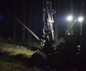 Pożar lasów na Lubelszczyźnie