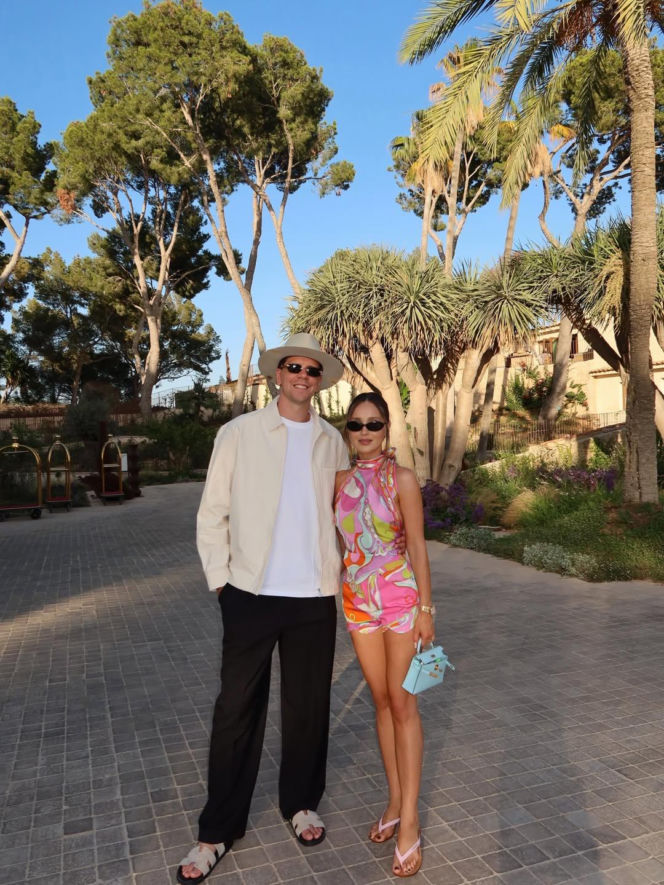 Wojciech Szczęsny i Marina korzystają z lata