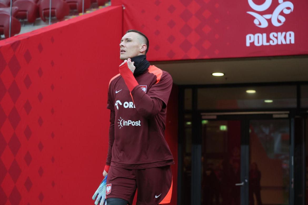 Eliminacje ME 2024. Trening reprezentacji Polski na PGE Narodowym przed meczem barażowym z Estonią