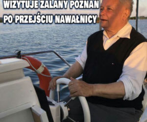 Memy po potężnej burzy w Poznaniu