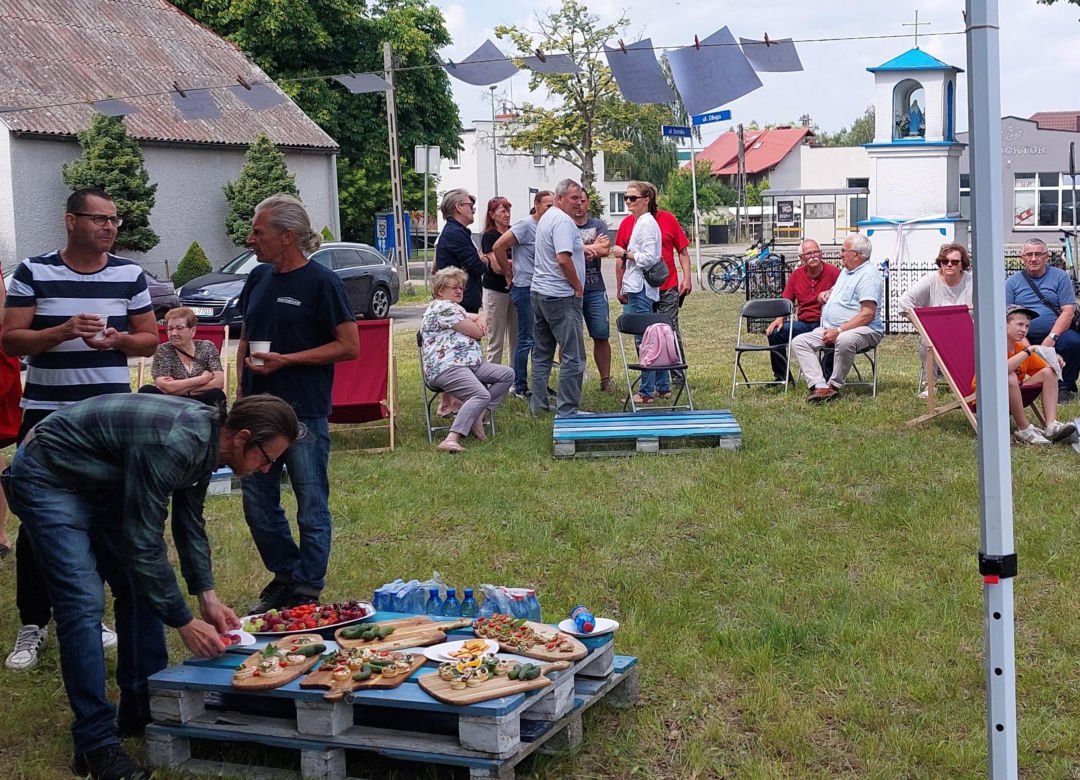 Śniadanie Obywatelskie na os Lubawskim w Iławie