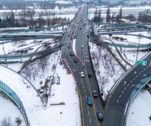 Remont wiaduktów Trasy Łazienkowskiej i al. Stanów Zjednoczonych w Warszawie