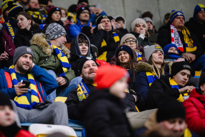 Arka Gdynia - Legia Warszawa: Zdjęcia kibiców z meczu 20. kolejki PKO BP Ekstraklasy