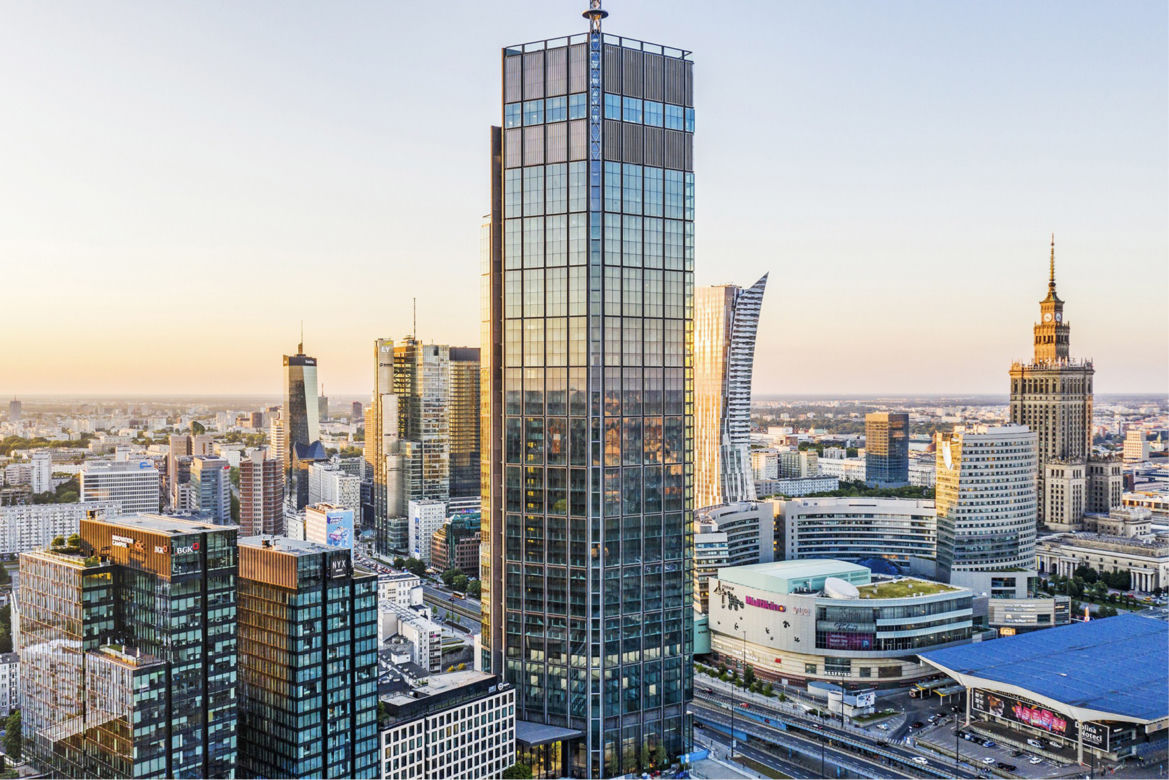Varso Tower najwyższy wieżowiec Warszawa