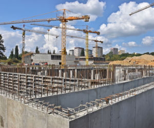 Budowa Fabryki Wody - sierpień 2020