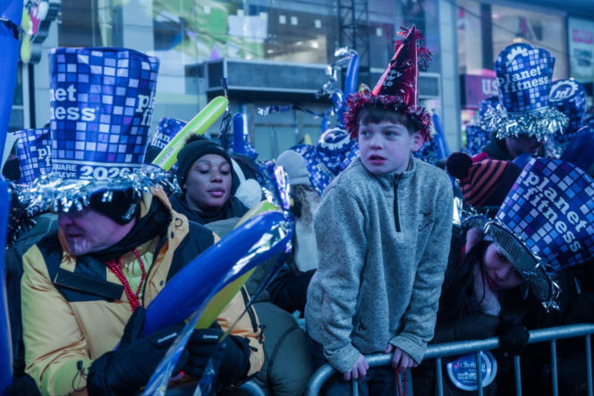 Tłumy powitały Nowy Rok 2026 na nowojorskim Times Square