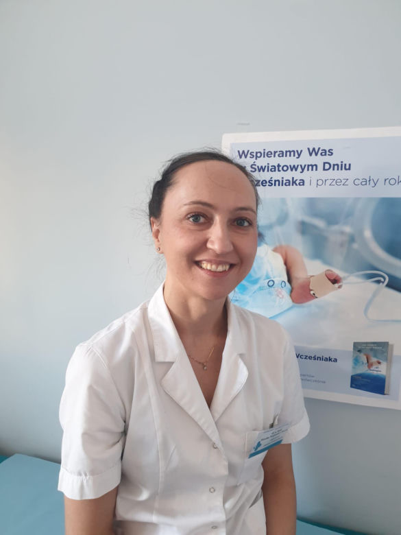 dr n. med. Monika Wójtowicz-Marzec, ordynatorka Oddziału Noworodków SPSK1 w Lublinie