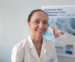 dr n. med. Monika Wójtowicz-Marzec, ordynatorka Oddziału Noworodków SPSK1 w Lublinie