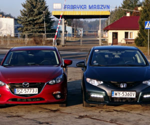 Honda Civic IX kontra nowa Mazda 3