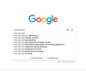 Łódź w Google. Czego szukamy najczęściej?