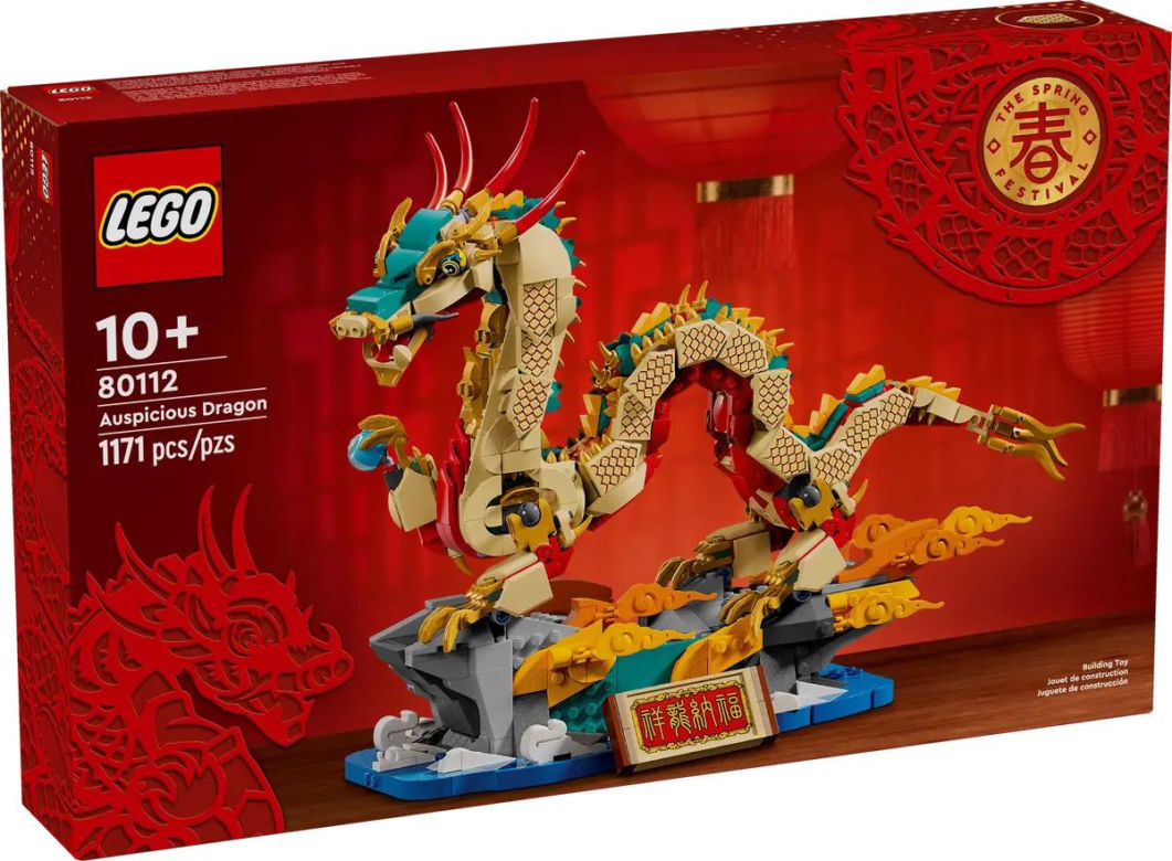 LEGO® Spring Festival Smok pomyślności 