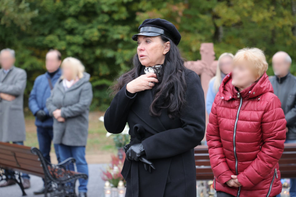 Poświęcenie nowego nagrobka Krzysztofa Krawczyka