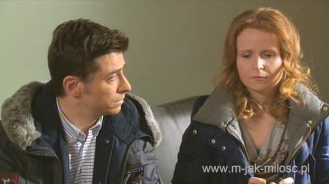 M jak miłość odcinek 1146, Ewa (Dominika Kluźniak), Marek Mostowiak (Kacper Kuszewski)