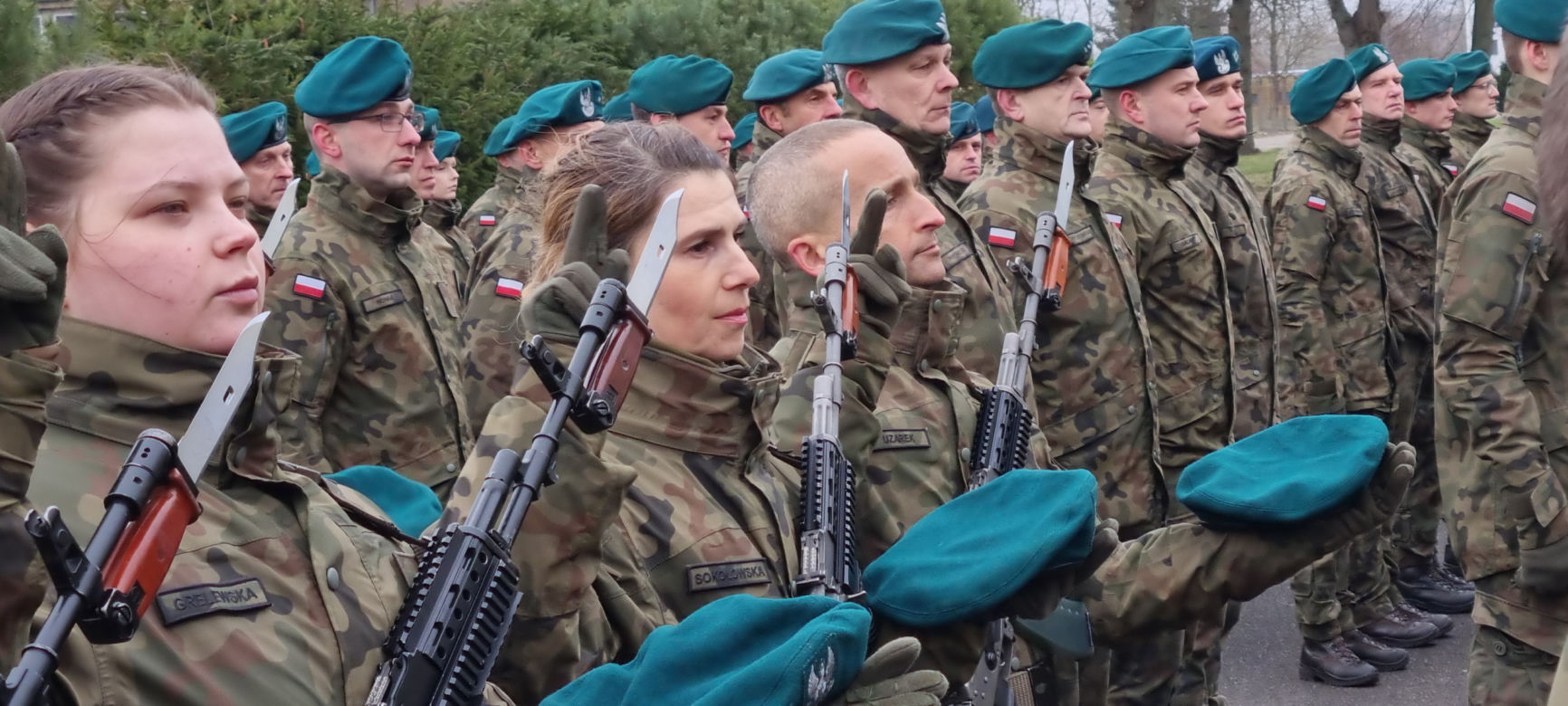 Ochotnicy złożyli przysięgę wojskową