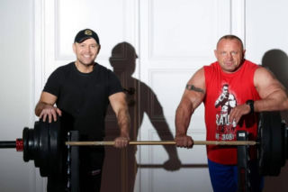 Mariusz Pudzianowski i Karol Nawrocki