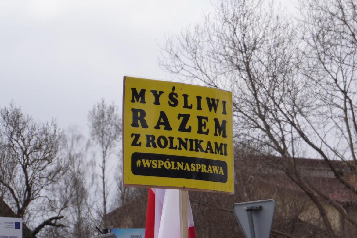 Protest rolników wokół Białegostoku - 20 marca 2024