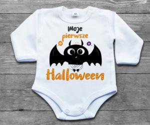 Moje pierwsze Halloween - nietoperz - body niemowlęce, 21.99 zł