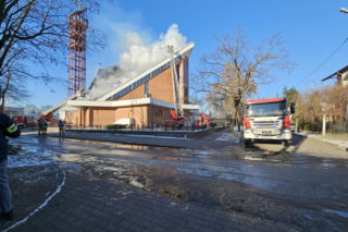Pożar kościoła NSJ w Lublinie