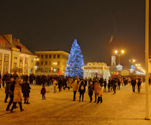 Boże Narodzenie 2021: Świąteczne iluminacje w Białymstoku