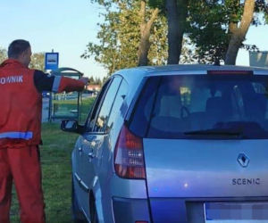 Ratownik wodny zatrzymał na drodze pijanego Ukraińca