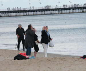 Morsy dorwały Joannę Kurowską na plaży
