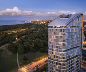 Aktualna wizualizacja wieżowca Big Boy Building w Gdańsku
