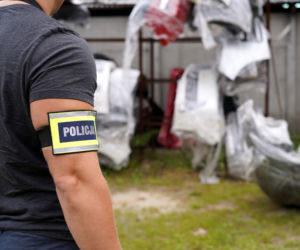 Nalot na paserów w Wołominie