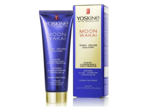Yoskine Moon Wakai japoński illumi-hydrator i eksfoliacja - termo-peeling zeolitowy - opinie