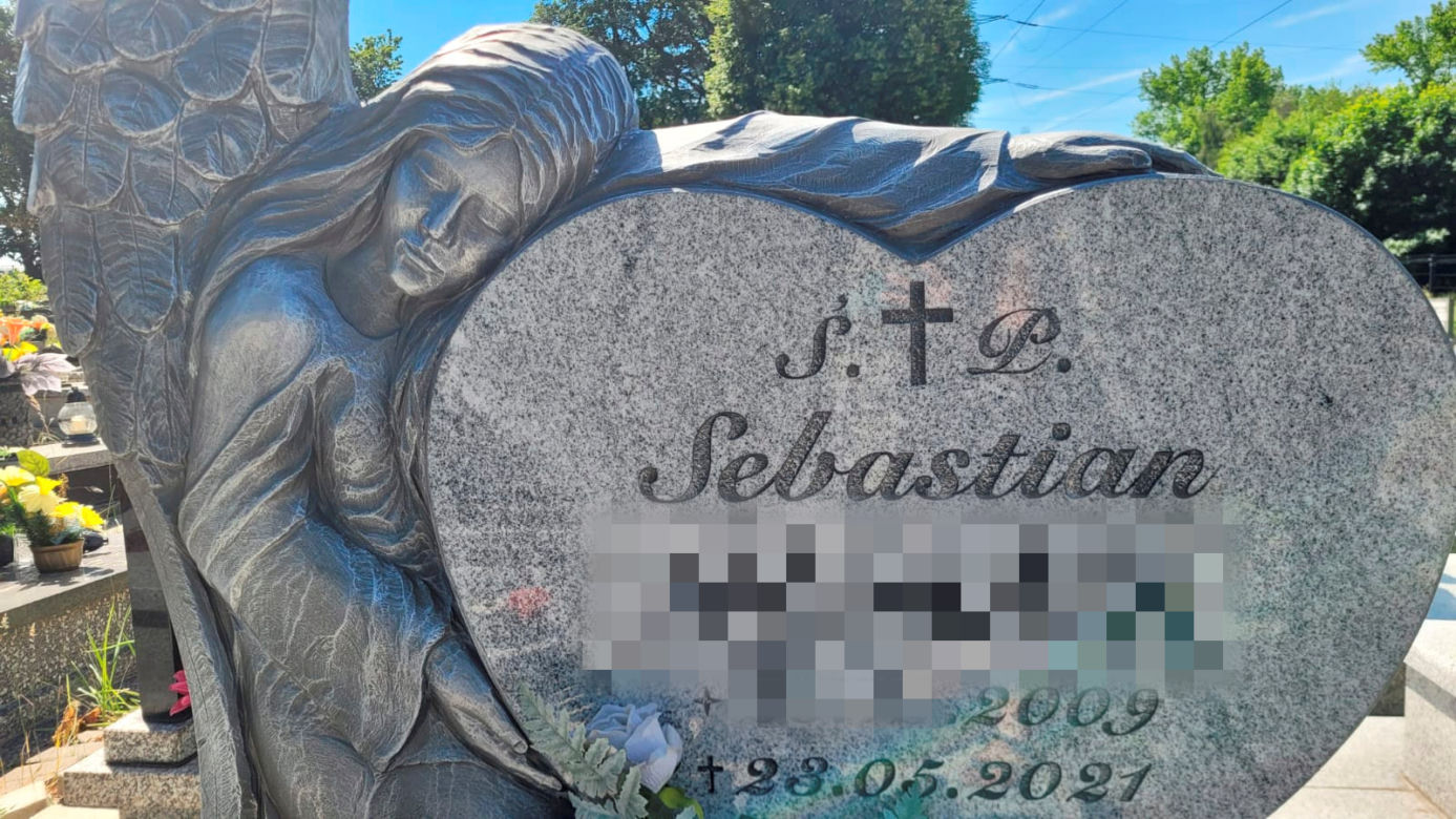 Grób zamordowanego Sebastiana