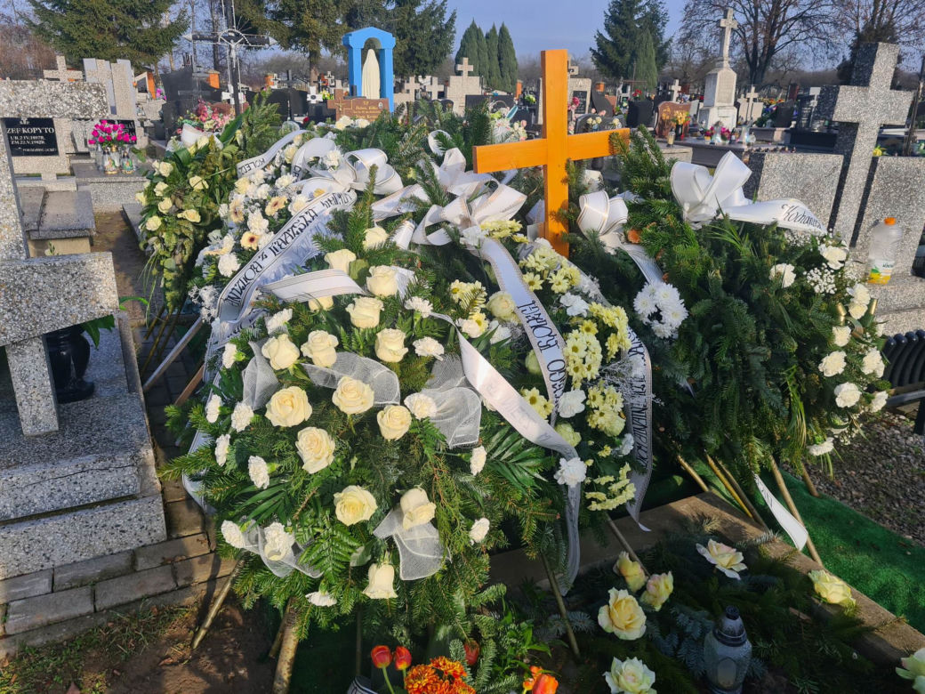 Grób druha z OSP Wrzawy [GALERIA]