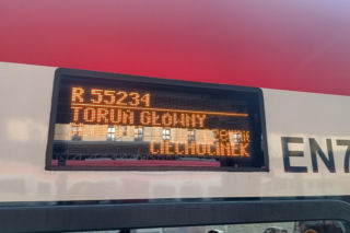 Po 14 latach przerwy Ciechocinek znów pojawił się na kolejowej mapie regionu