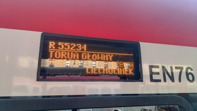 Po 14 latach przerwy Ciechocinek znów pojawił się na kolejowej mapie regionu